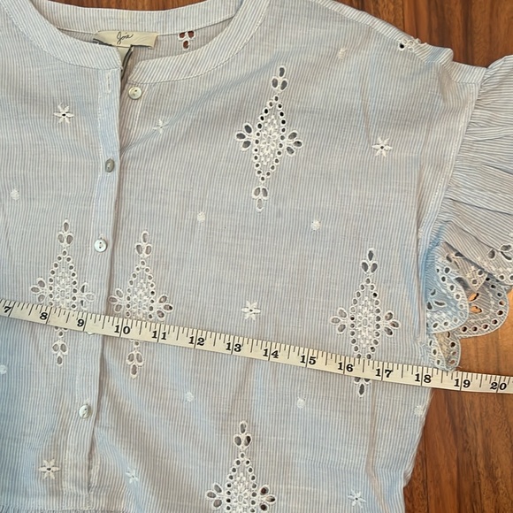 Joie Embroidered Lace Top - Picture 10 of 12